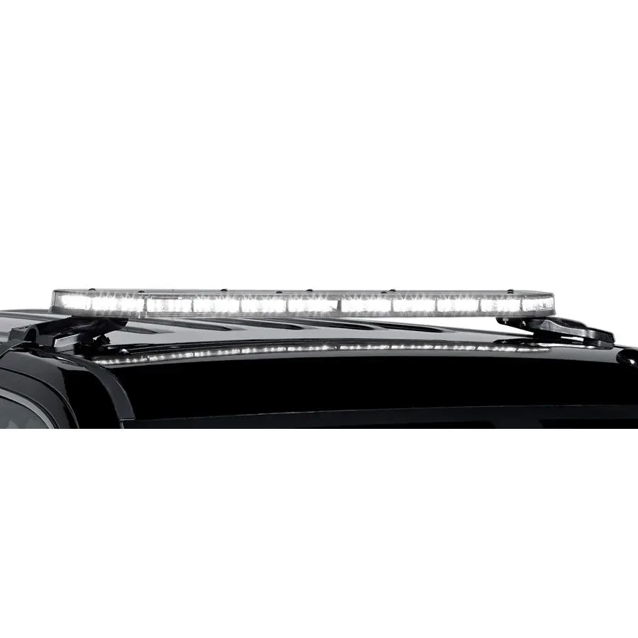 Federal Signal Integrity light bar — full-flood white configuration side profile