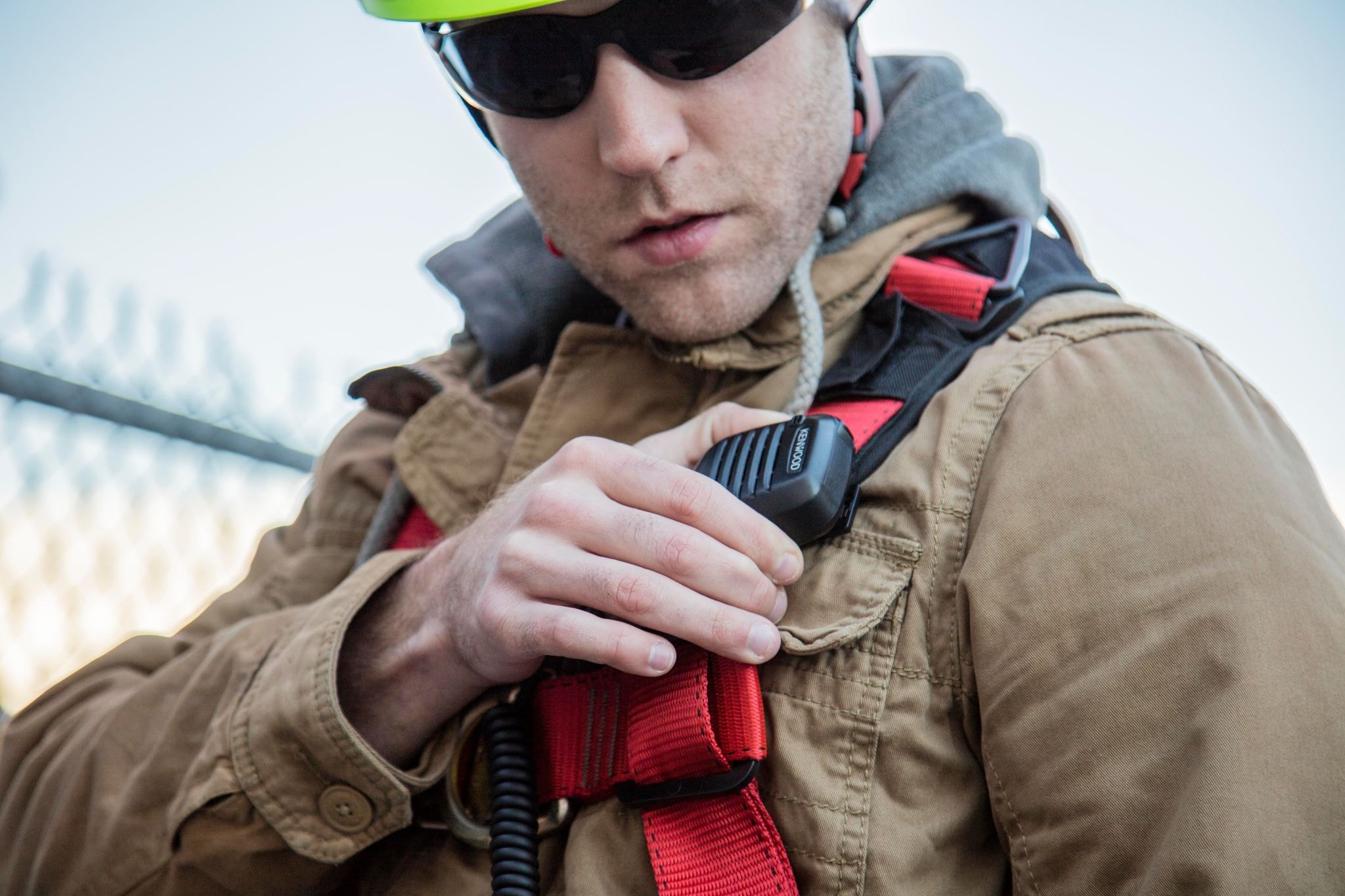 Kenwood two-way radio lifestyle outdoor use